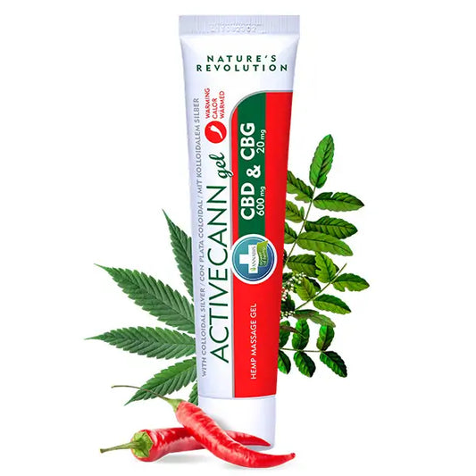 ACTIVECANN WARMING GEL – CBD CBG – NEW FORMULA