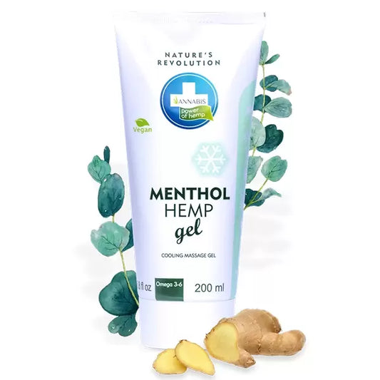 MENTHOL Cooling HEMP Massage Gel