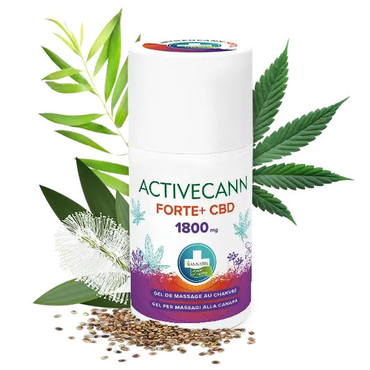 ACTIVECANN Gel Forte + 1800mg CBD